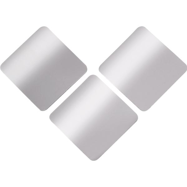 Quadrat-Spiegel 10er Set, klein